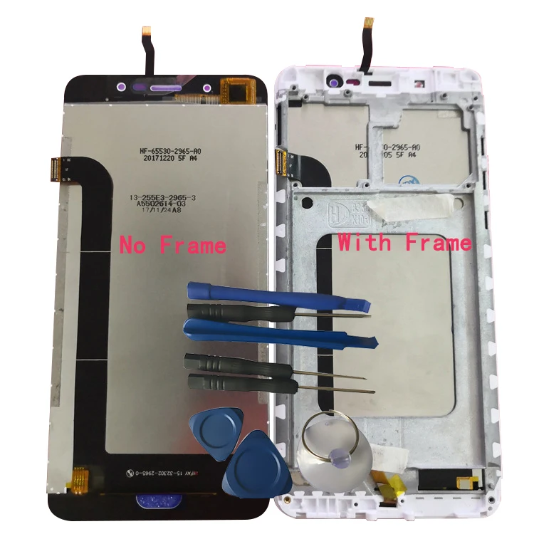 

RYKKZ For 15-32402-3124-0 LCD Display With Touch Screen Digitizer Assembly Replacement With Tools +3M Sticker