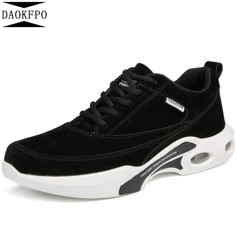 

DAOKFPO 2019New Men Air Cushion Casual Shoes Men Trend Breathable Sneakers Luxury Light Air Lace Up Fashion Unisex Shoes Men