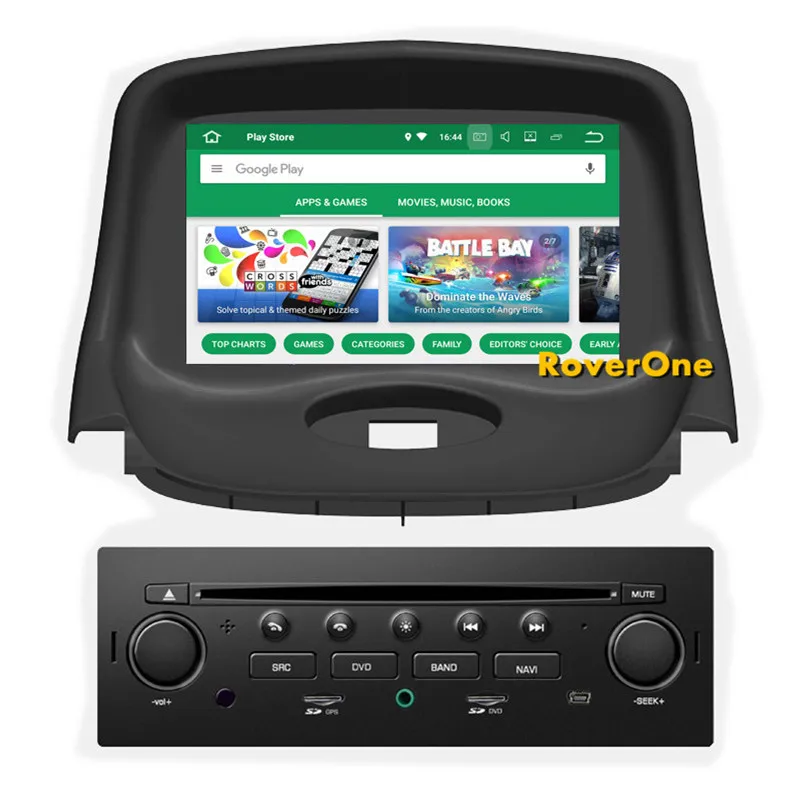 Top RoverOne S200 Android 8.0 Car Multimedia Player For Peugeot 206 206CC 206SW Autoradio DVD Radio Stereo GPS Navigation Bluetooth 18