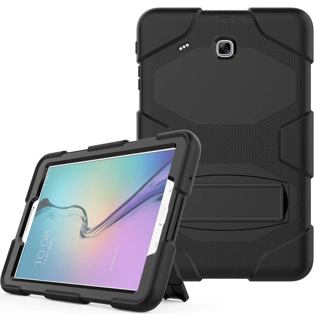 Чехол для Samsung Galaxy Tab E 9,6 T560 T561, сверхпрочный чехол 3 в 1, гибридный прочный Чехол-подставка для планшета+ стилус