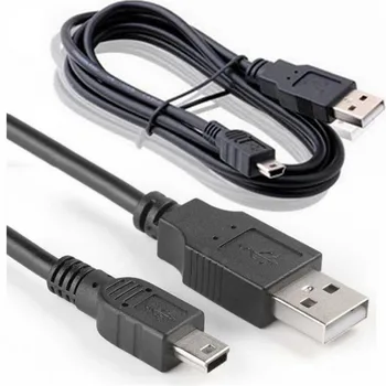 

200PCS USB 2.0 A Male to 5 Pin Mini USB Data Sync Charging charger Cable for GPS MP3 MP4 Player Digital Camera phone