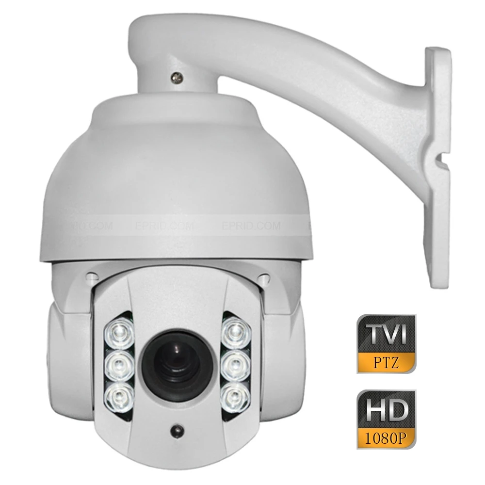 4inch 2MP 1080P TVI High Speed Dome PTZ Camera 5 50mm 10x Zoom Lens