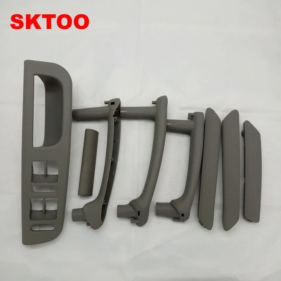

SKTOO SET Gray car interior door handle armrest and window switch Panel FOR VW Volkswagen passat B5