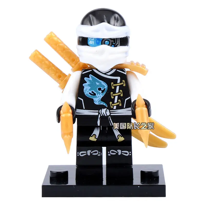 SingleSale белый Зейн SKYBOUND LLoyd фигурки Kai jay Cole Phantom Ninja minifig XH250 модель строительные