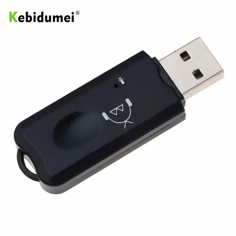 Kebidumei USB bluetooth ресивер стерео аудио Музыка V2.1 громкой связи беспроводной bluetooth адаптер ключ комплект для динамика для iphone