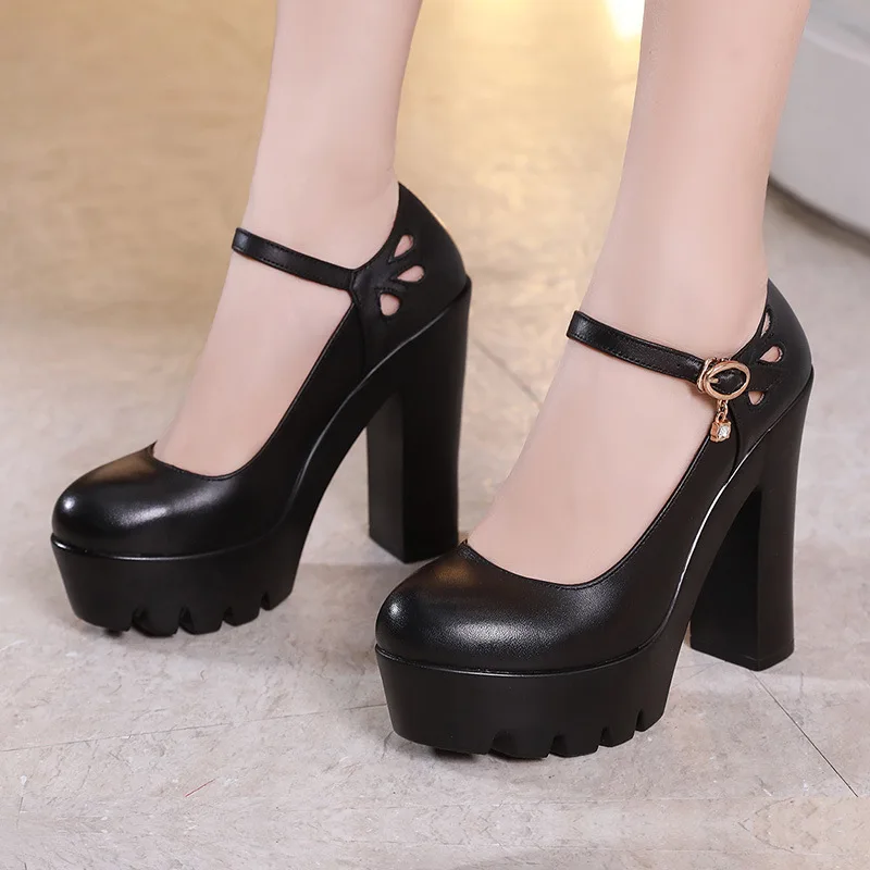 black white red heels