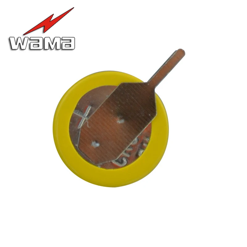 50 шт./лот Wama CR927 кнопочные батареи 3 в 30 мАч 2 фута сварочные паяльные контакты