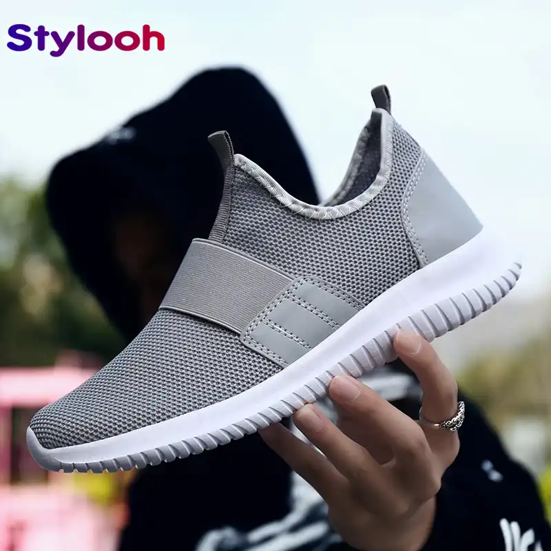 without lace running shoes for mens