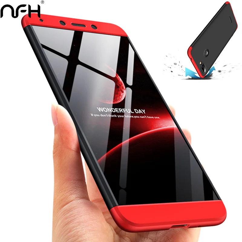 

Redmi 6A 360 Degree Shockproof Protection Case For Xiaomi Redmi 6 Luxury Hard Plastic Slim Bumper Cover Case on Redmi 6 A 5.45"