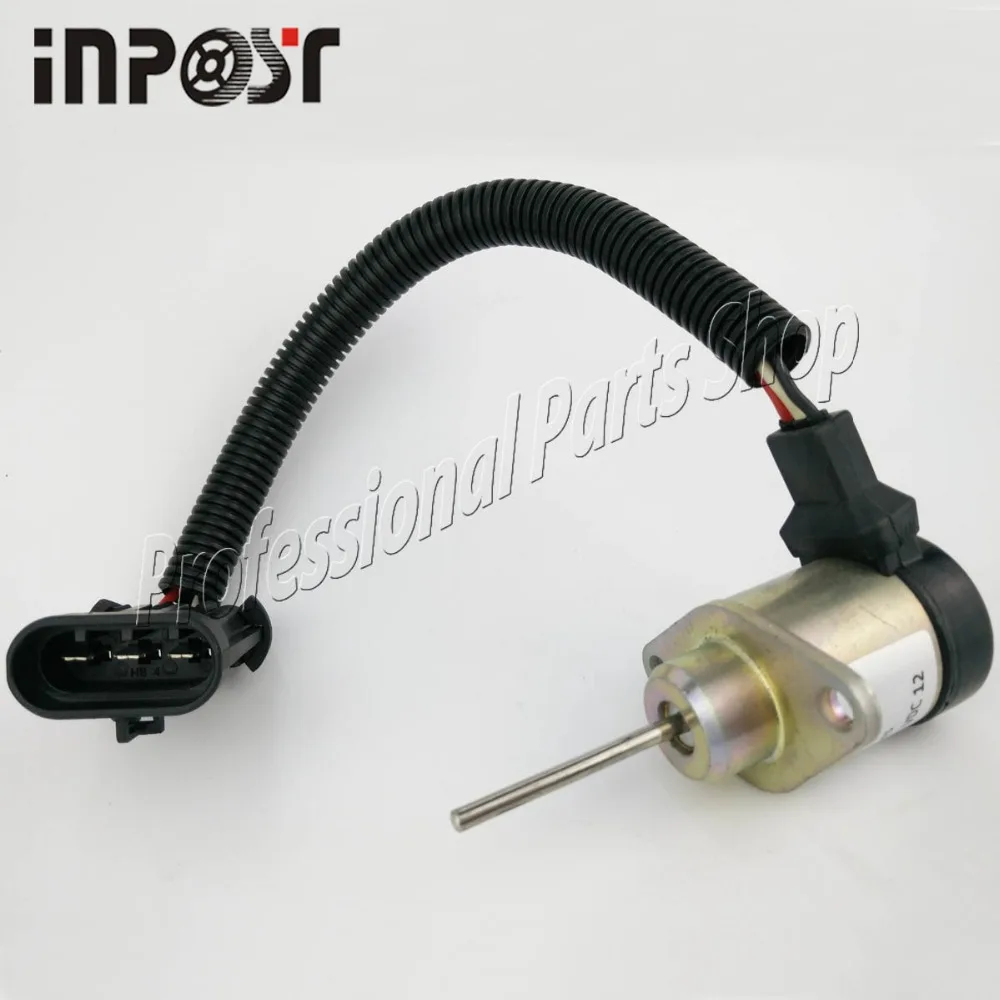 6691498 Fuel Shut Off Solenoid 12V For Bobcat S510 S530 T110 T140 T180 T190 S150in Valves