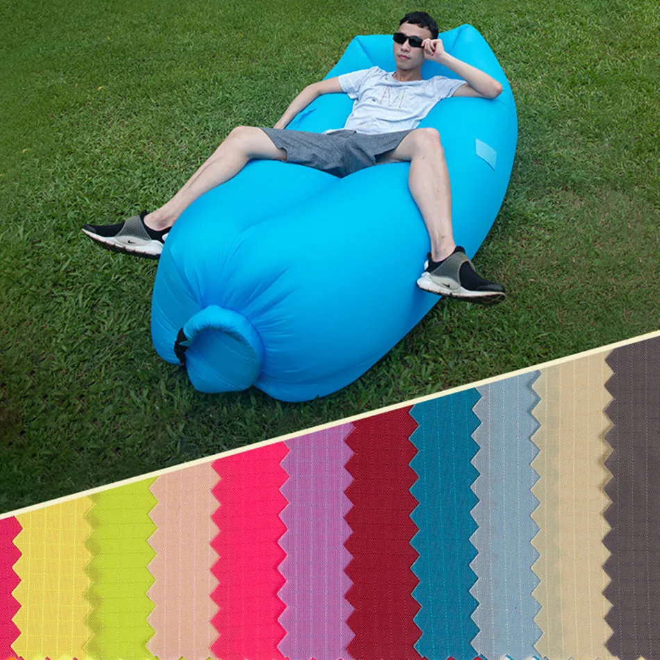 Outdoor air sofa laybag Inflatable Air Sleep bag Hiking Camping chair