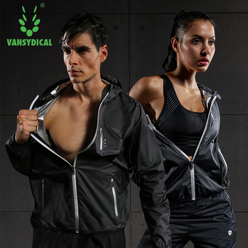 Женский спортивный костюм VANSYDICAL спортивные костюмы для бега фитнеса потери веса