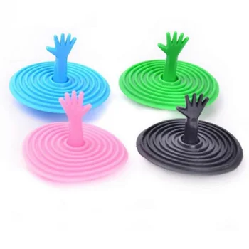 

Sink Drain Strainer Hair Catchers Rubber Shower Bathtub Floor Filter Water Stopper Silicone Bathroom Kitchen Cute Deodorant Plug