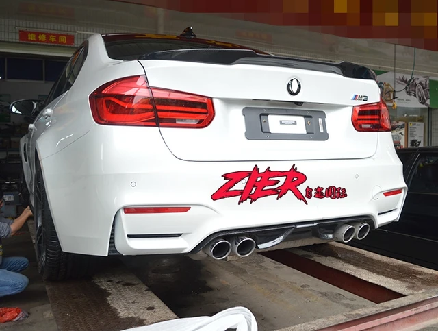 Fit Für Bmw M3 F82 F83 Akrapovic M4 F80 Carbon Heckdiffusor