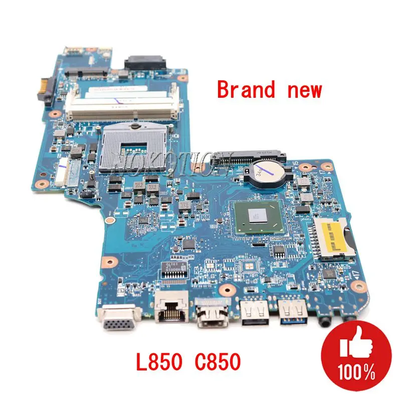 NOKOTION H000038380 H000038370 основная плата для Toshiba satellite C850 L850 материнская плата для ноутбука HM76 GMA HD4000 DDR3 работает