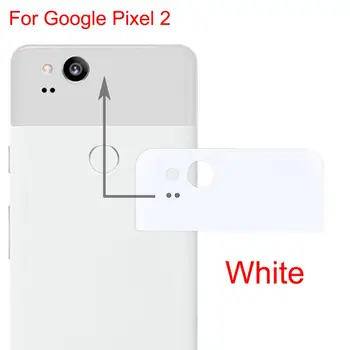 

New for Google Pixel 2 Back Cover Top Glass Rear Housing Replacement Spare Parts