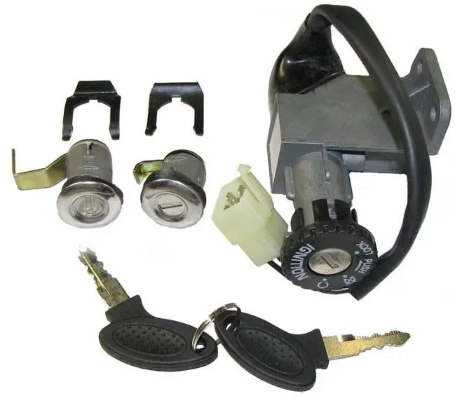 

Ignition key lock switch assembly For Jonway 50QT-21 50CC Scooter moped Baja SC50