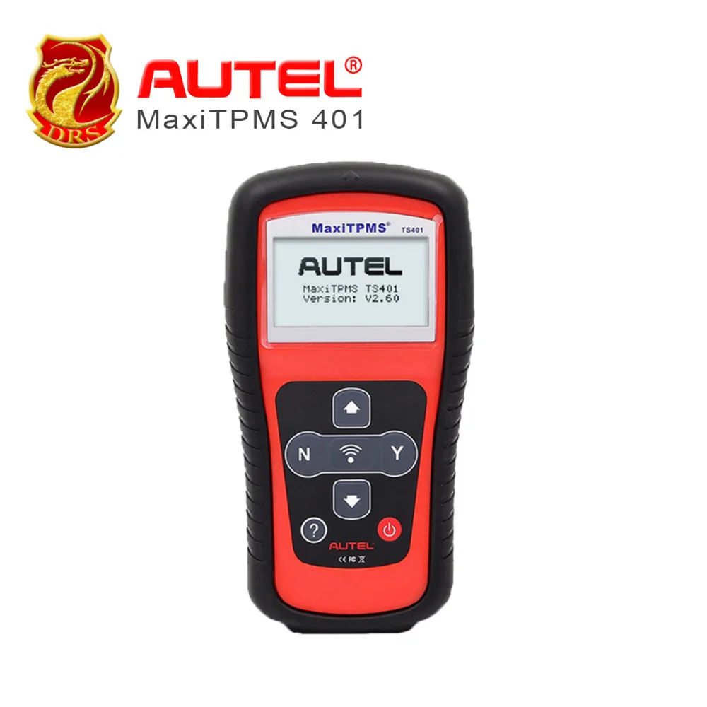 100% Оригинальные Autel MaxiTPMS TS401 TPMS Системы давления шинов диагностический инструмент Бесплатное обновление на Autel официальном сайте
