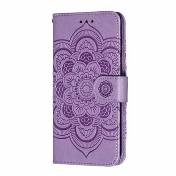 

100pcs/lot With Wallet Sun flower Print Flip Book Case for Samsung S10 S10PLUS S10LITE M30 M20 M10 A10 A20E A30 A40 A50 A60 A70