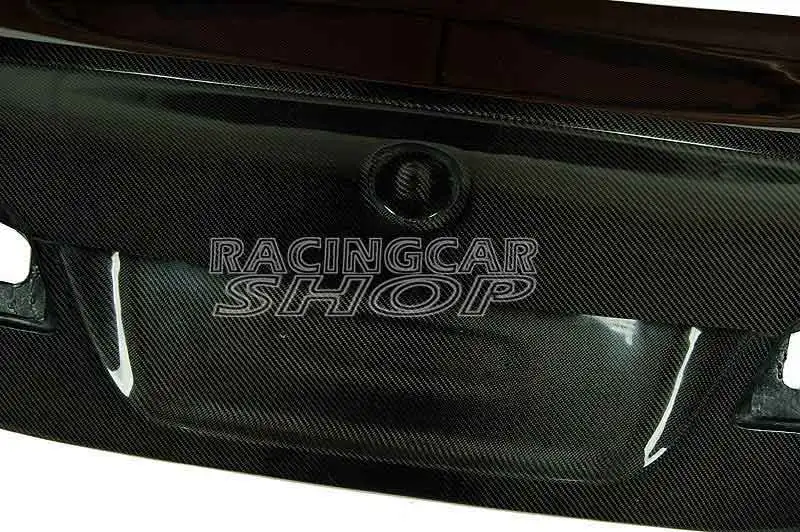 V Стиль труба из углеродистого волокна 3K Настоящее углеродного волокна задний багажник для BMW 5-SERIES F10 F18 2011UP B096