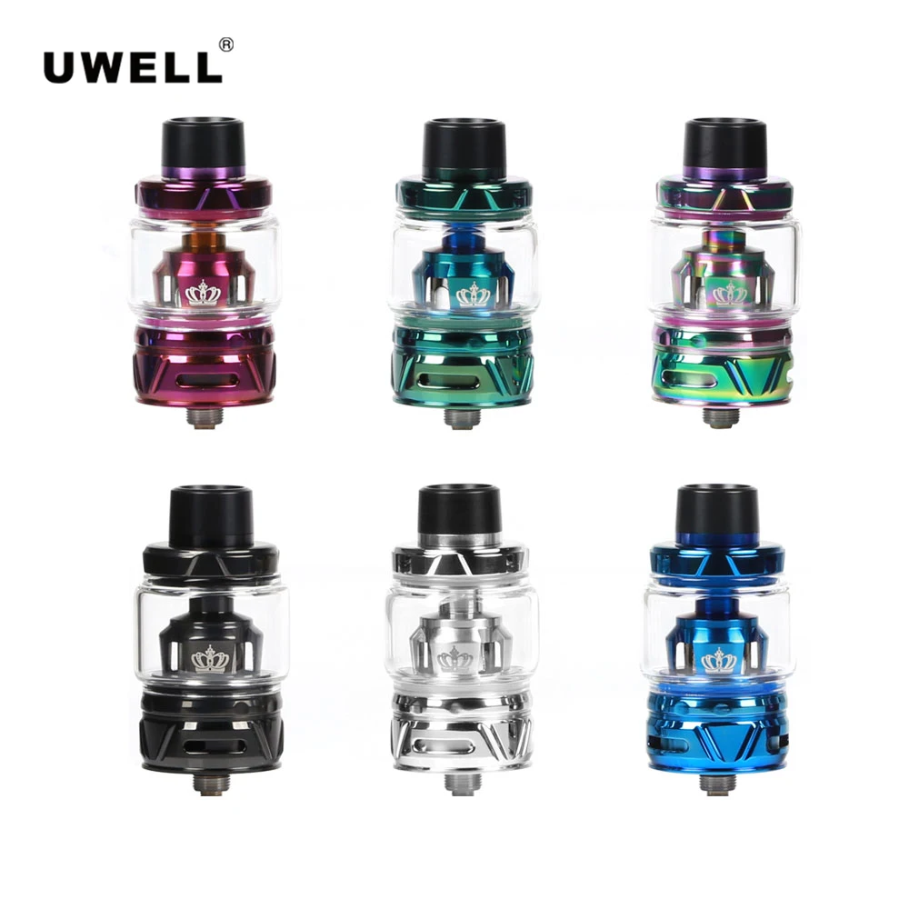 

Original Uwell Crown 4 Tank Vape Atomizer 6ml 2ml Capacity Self Cleaning Technology Electronic Cigarette VS Uwell Crown III Tank