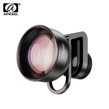 

APEXEL Multi-layer Phone Telephoto Lens 2X Zoom Dual Lens/Single Lens accessories Smartphone for iPhone/Samsung/Huawei/Xiaomi