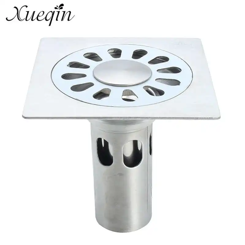 Buy Xueqin 10cm x 10cm Square Stainless Steel Bathroom