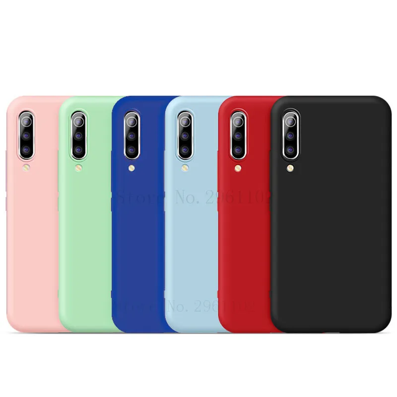 

Xiaomi MI 9 Case Cover Safety Multicolor Silicone Soft Protect Back Cover Redmi 7 Note 7 Pro Case Xiaomi Mi9 Xiaomi9 Cover Capa
