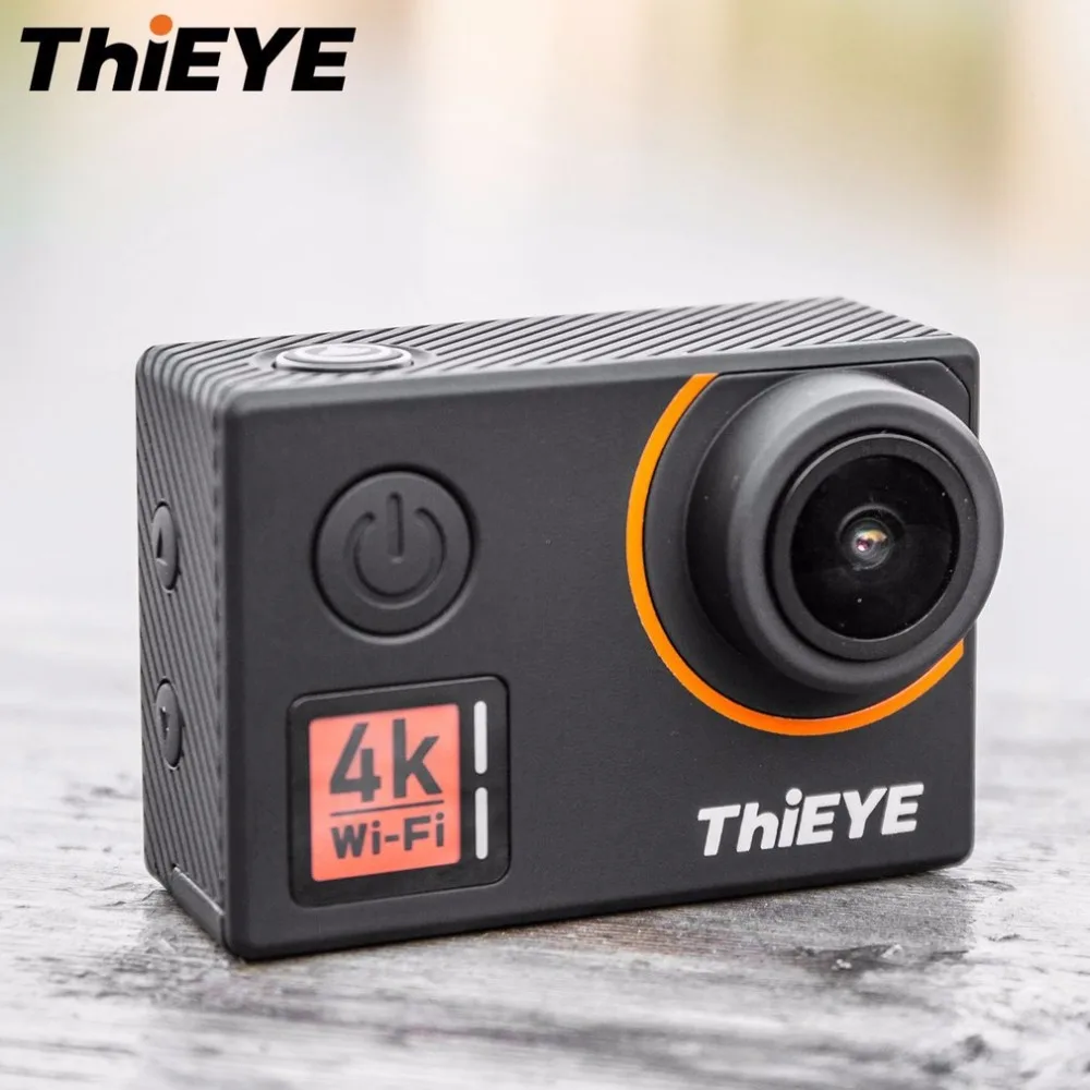 ThiEYE T5 Edge 4K WiFi font b Action b font Camera 170 Degree Wide Angle Lens