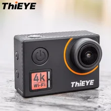 ThiEYE T5 Edge 4K WiFi Action Camera 170 Degree Wide Angle Lens 2″ LCD Cam 1080P HD Sports Camera Support Voice Remote Control