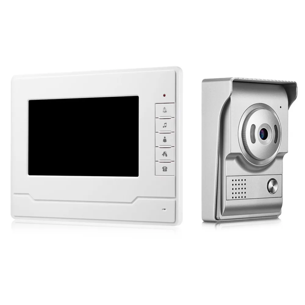 

V70N-L HD 7 inch Display Wireless Video Intercom Doorbell Waterproof Villa Doorbell Home Security Visible Door Viewer