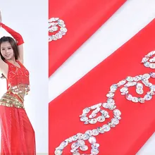 Платье принцессы Блестящие Блестки живота латинские танцы костюм вечерние без пальцев сексуальные длинные перчатки