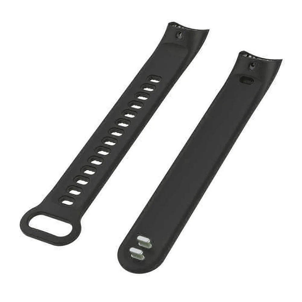 Модный сменный спортивный силиконовый браслет мягкий ремешок спортивный браслет на запястье для huawei Honor 3 LL@ 17 - Цвет ремешка: Черный