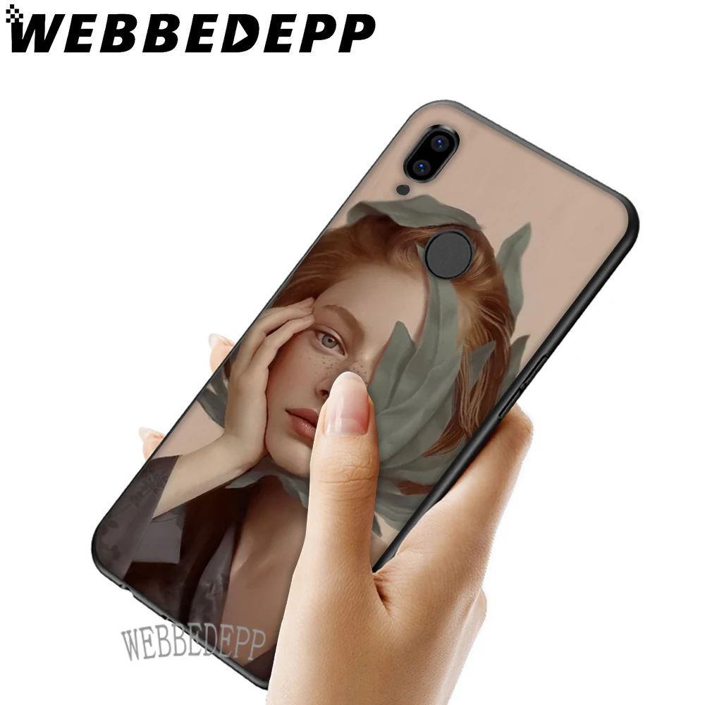 WEBBEDEPP художественный абстрактный Мужской мягкий чехол из ТПУ для Huawei Y6 Y7 Prime Y9 Mate 10