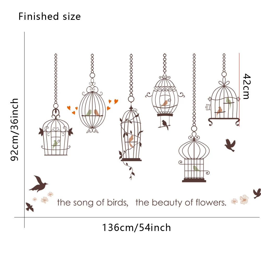finish size