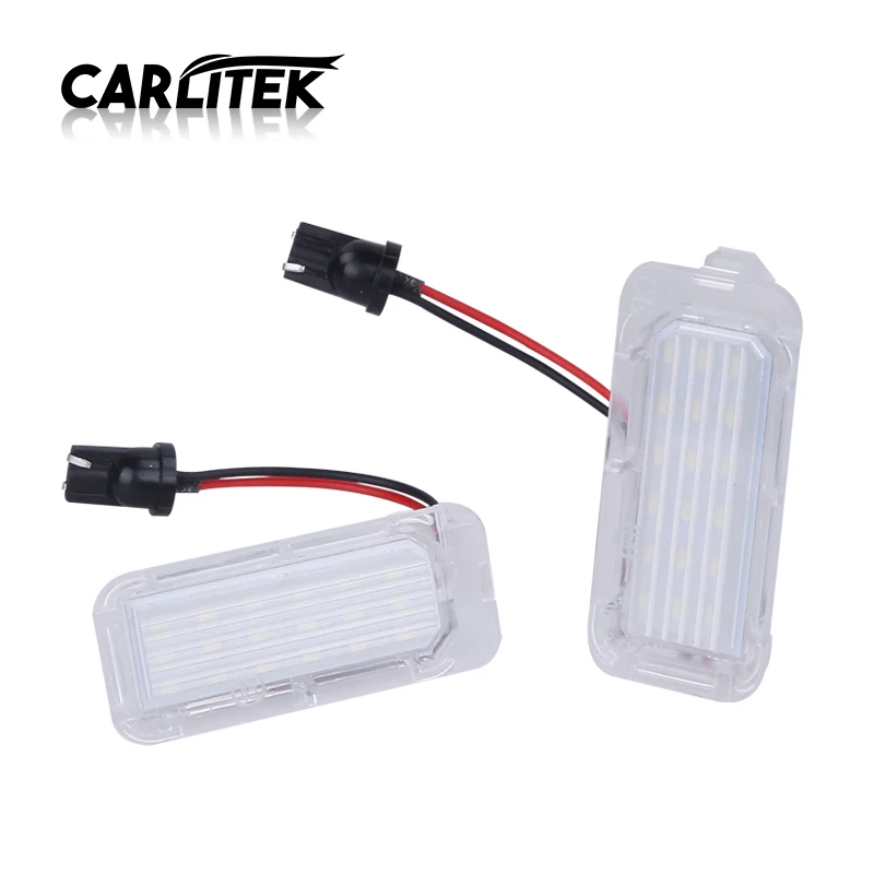 CARLitek Canbus светодиодный номерной знак 12 В Белый для Ford Focus 5D Fiesta Mondeo MK4 C-Max MK2 S-Max Kuga