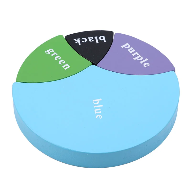 Новое поступление Деревянные игрушки Монтессори три основные смешивание цветов обучающая доска детские развивающие обучающие игрушки