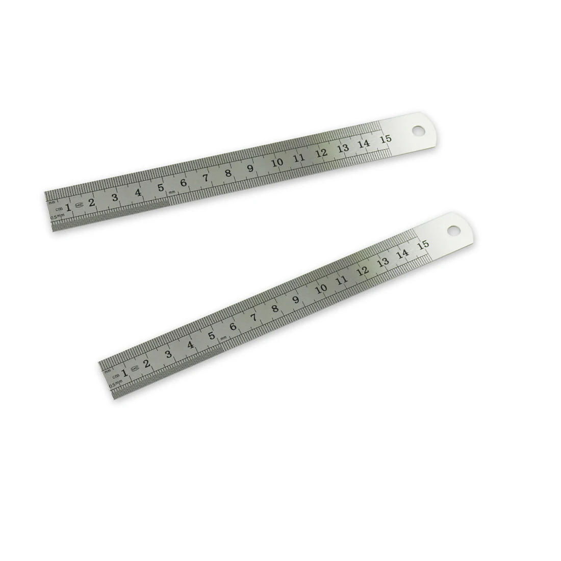 

1PCS Steel Ruler Thicker Drafting Supplies Hardware Tools Ruler Double Faced For Office And School durable