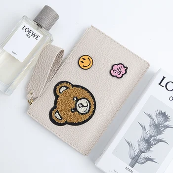 

EMMA YAO women's wallets genuine leather zipper wallet brand korean coin purse