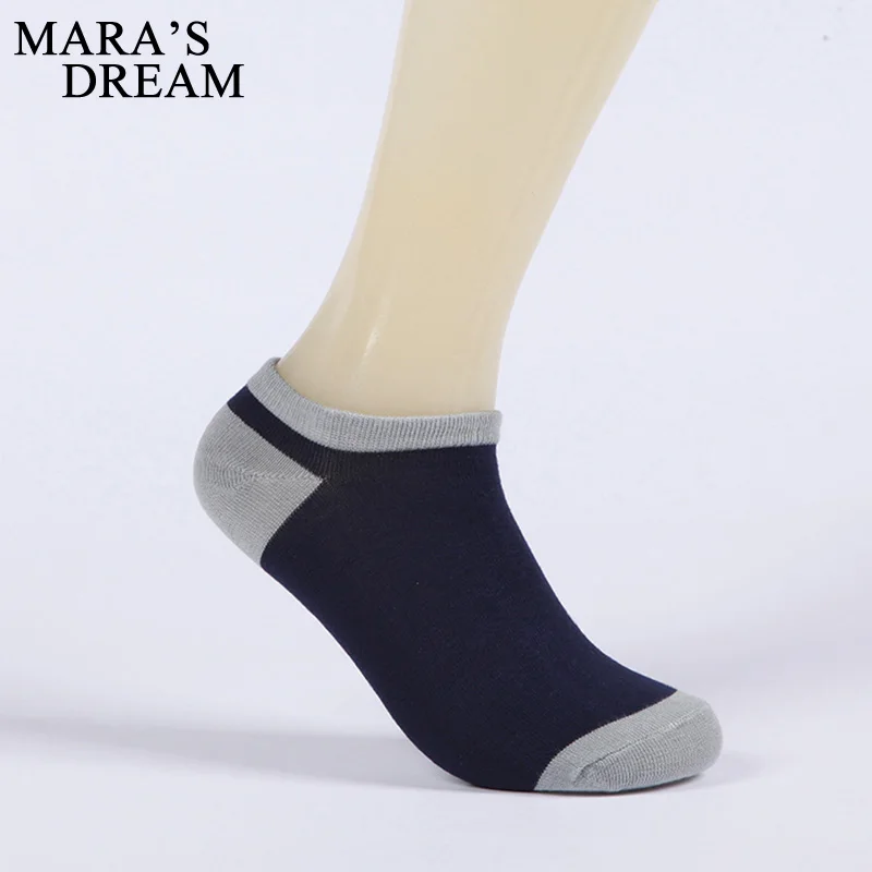 Mara's Dream, 6 шт. = 3 пар/лот, летние мужские невидимые носки-Башмачки из бамбукового волокна, короткие носки, мужские Модные носки, Тапочки