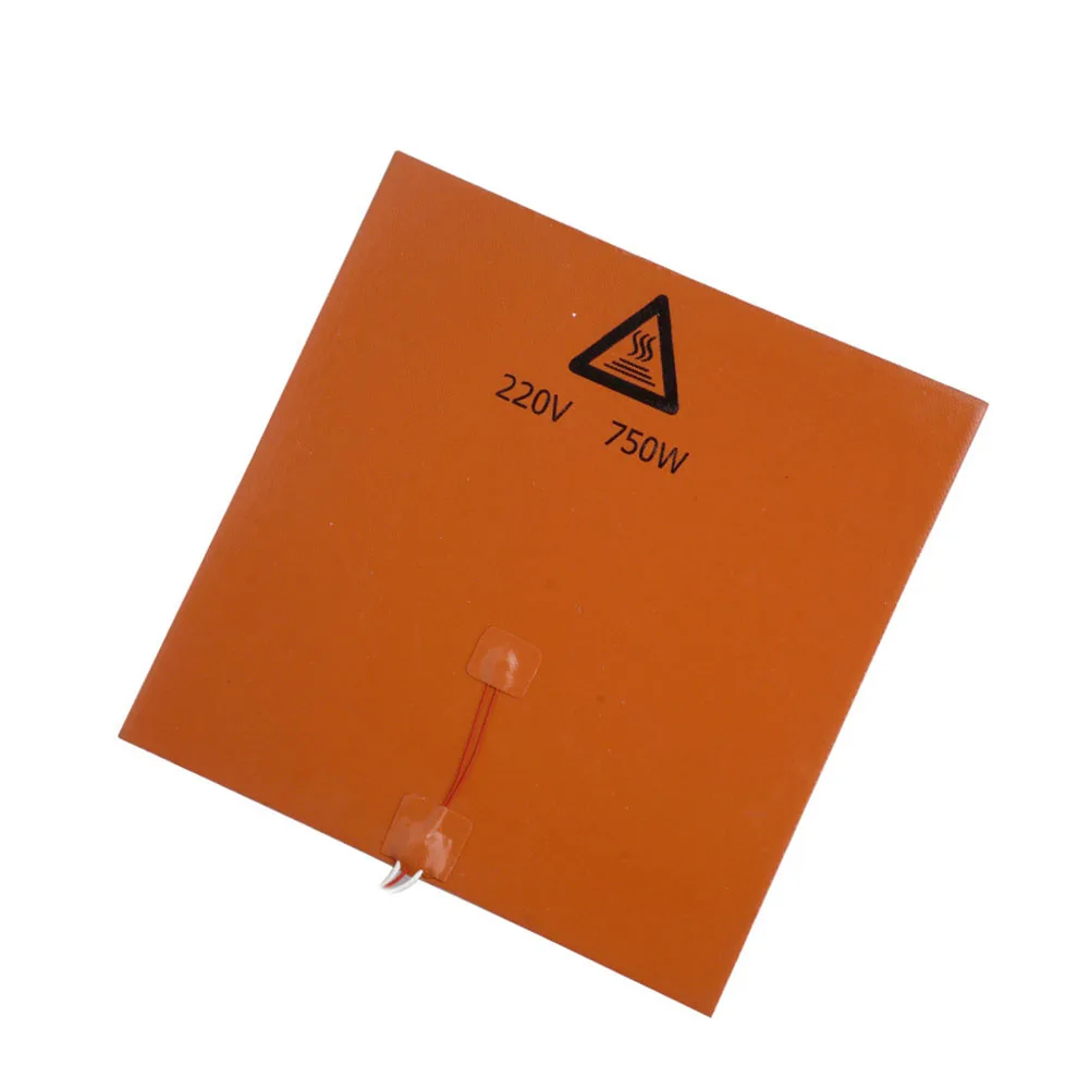 

Newly Heatbed 200/600/750W 220V with NTC 100K Thermistor Silicone Heater Pad for 3D Printer