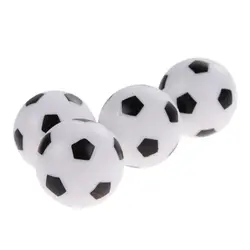 4 шт. 36 мм настольный футбол Футбол Пластик Футбол мяч Футбол Fussball Футбол мяч спорт подарки круглый игры в помещении