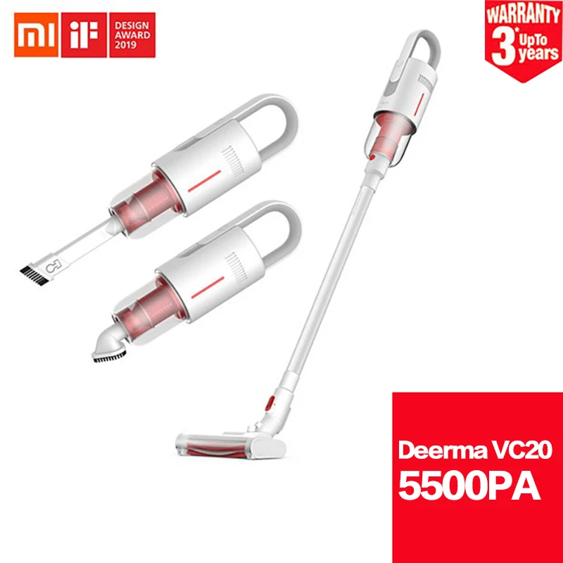 Новый Xiaomi Smart Deerma пылесос VC20 Ручной беспроводной Стик аспиратор бесшумный для