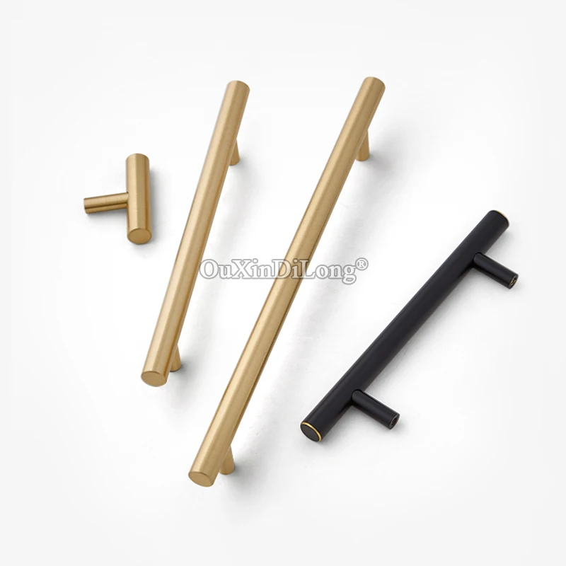 

Top Quality 2PCS European Solid Brass Kitchen Cabinet Door Handles Cupboard Wardrobe Drawer TV Cabinet Pulls Handles and Knobs