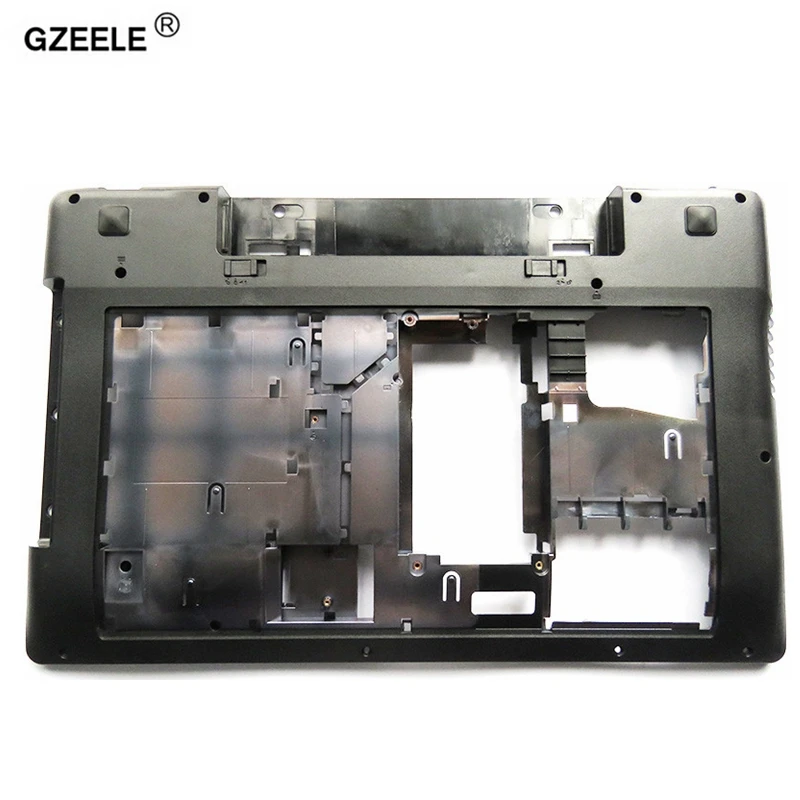 Billige GZEELE new bottom fall Abdeckung Für Lenovo Z580 Laptop Serie bottom fall Z585 Basis Bottom Palmrest ABDECKUNG OBEREN SCHWARZ