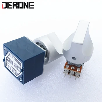 

1 piece 25mm knob amplifier volume control aluminum knob audio potentiometer knob Screw fixing Professional audio accessories