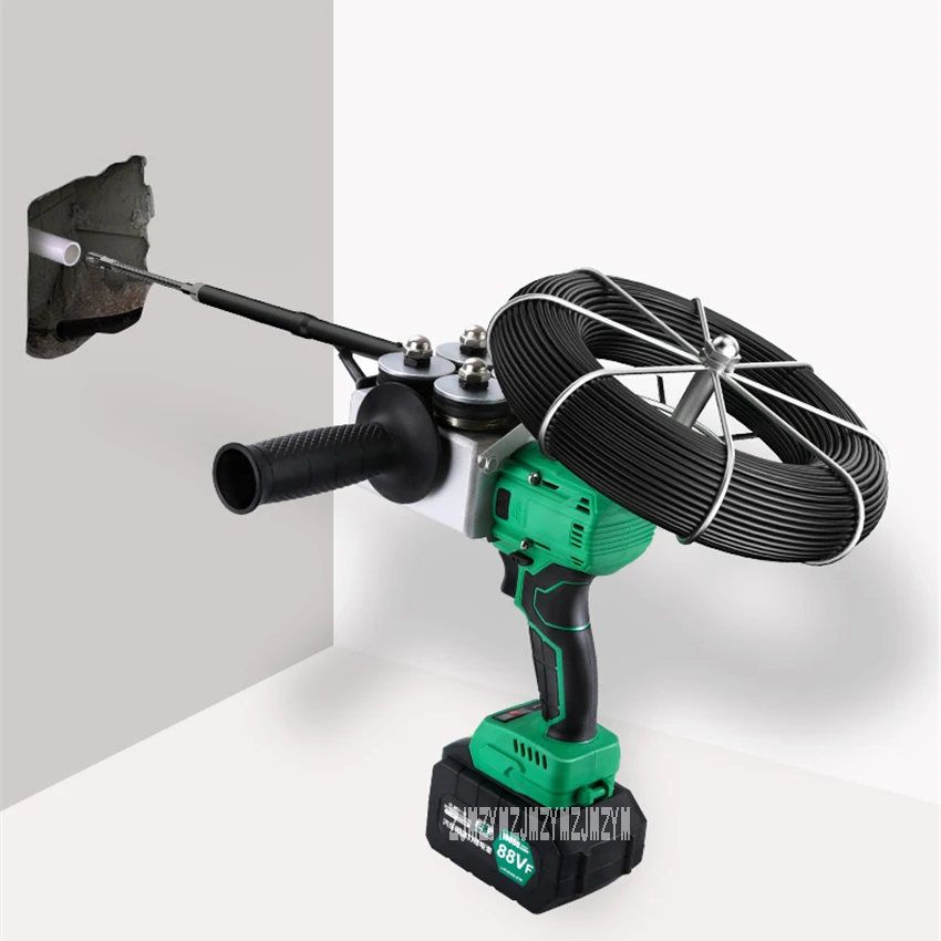 

NEW CXJ 88VF 10000MAN Electrician Stringing Machine Fully Automatic Wall Lead Wire Electric Charging Threading Machine 40m/min