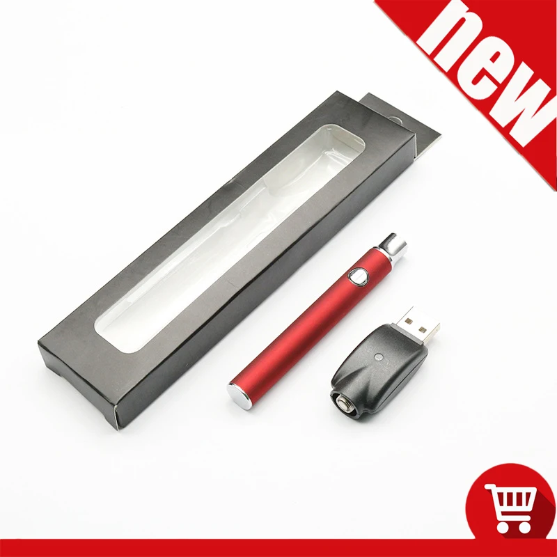 

1pcs/set Atomizer Battery Charger Kit 600mah EGO VV pre-heat battery 3.4v/3.7v/4.2V 510 Pre-heat battery Charging For CBD