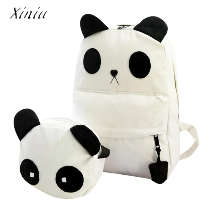 Buy Fashion Women Backpack Cute Panda School Bag