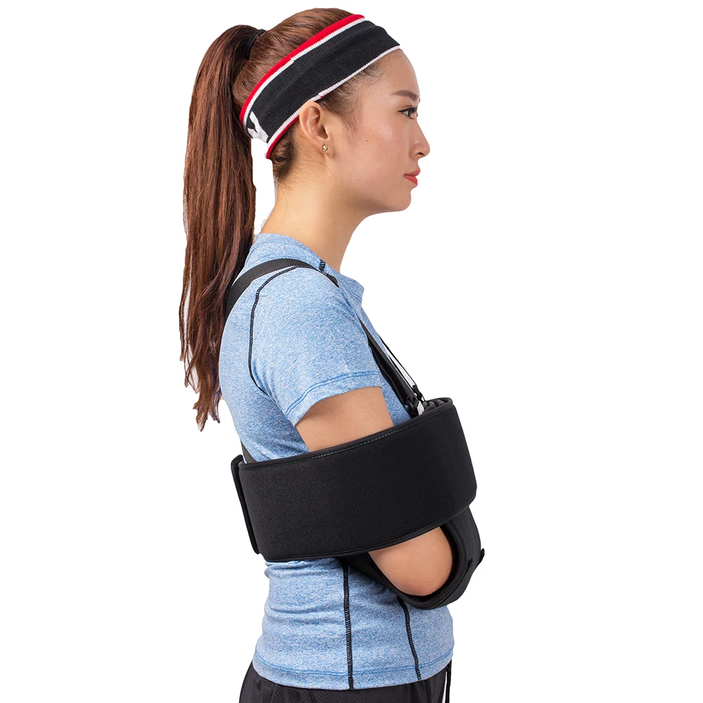 Orthopedic Medical Arm Sling Shoulder Immobilizer Rotator Cuff Wrist Elbow Forearm Support Brace Strap with Soft 3